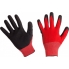 Перчатки рабочие нитриловые р10 красные/черные HOEGERT