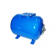 Гидроаккумулятор для водоснабжения горизонт. 24 л (синий)