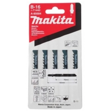 Пилка для лобзика № B16 Makita (A-85684) древесина и синтетические материалы