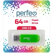 Флэш-накопитель USB 64GB С03 Green PF-С03G064