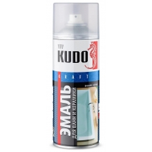 Эмаль для ванн белая KUDO 520мл