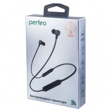 Наушники PERFEO BALANCE чёрные с микрофоном, магнитом, беспроводные PF-A4303