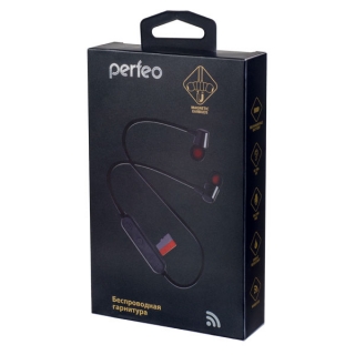 Наушники PERFEO BELLS  чёрные с микрофоном, беспроводные PF-A4308