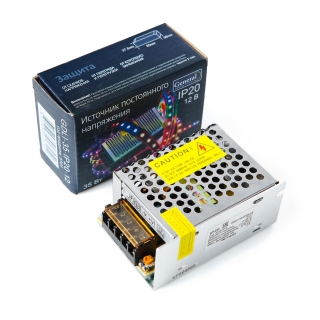Контроллер GDC-RGB-80-I-IP20-12v чёрный GENERAL