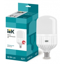 Лампа IEK HP 50Вт  Е27 230v 4000К