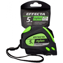 Рулетка "Effecta Nylon" 25ммх5м магнит,автостоп,лента нейлон