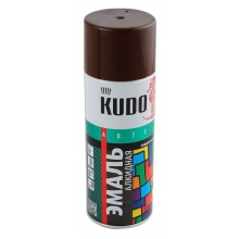 Эмаль акриловая коричневая KUDO 520мл