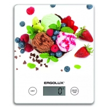 Весы кухонные мороженое (до 5 кг, 195*142 мм) ERGOLUX ELX-SK02-С14