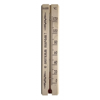 Термометр для бани ТСБ-6 малый 22*45 см