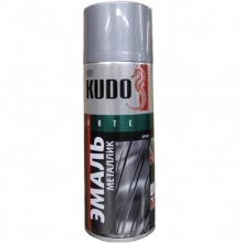 Эмаль металлик хром KUDO 520мл